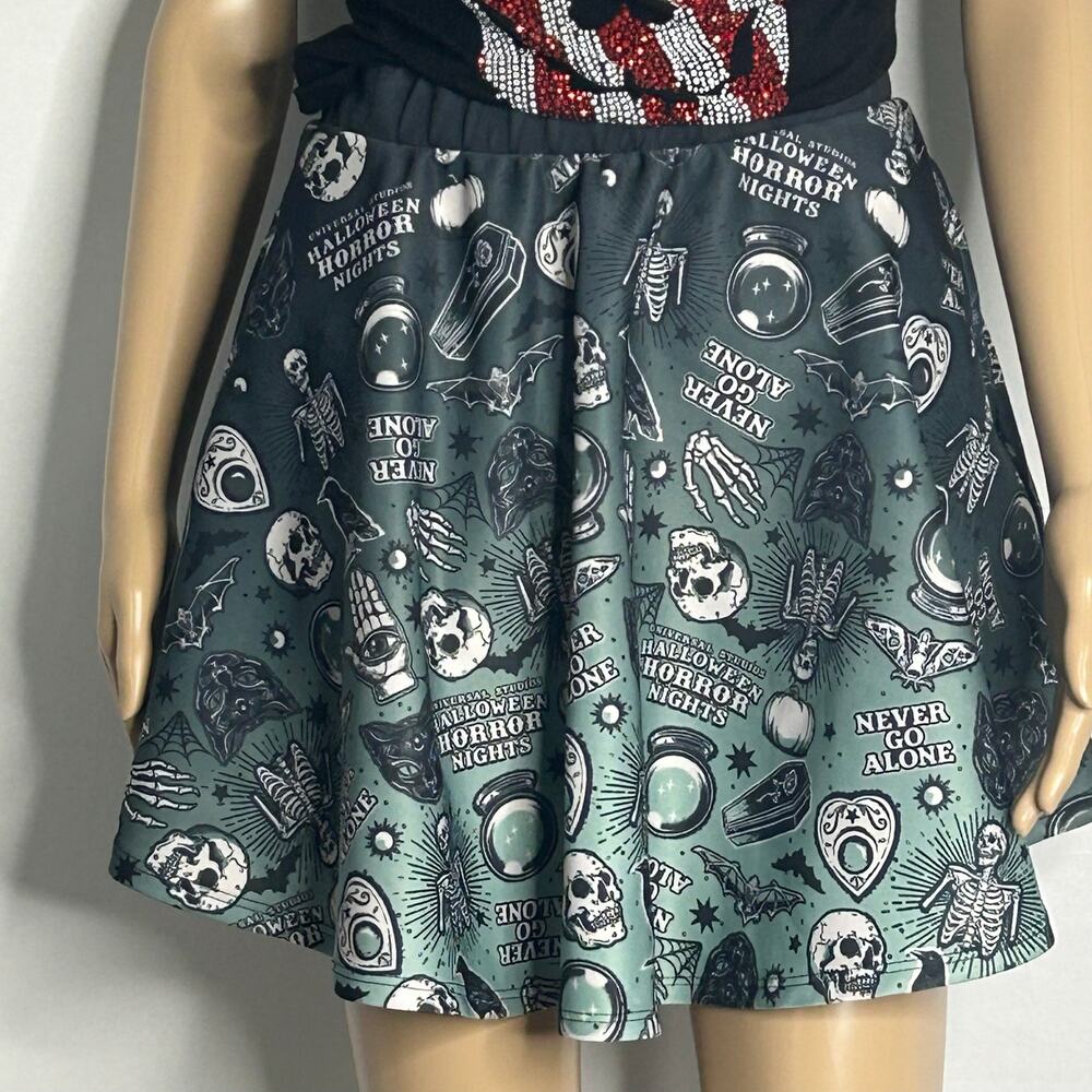 Universal Studios Halloween Horror Nights Skater Skirt XS/S Goth Emo Spooky